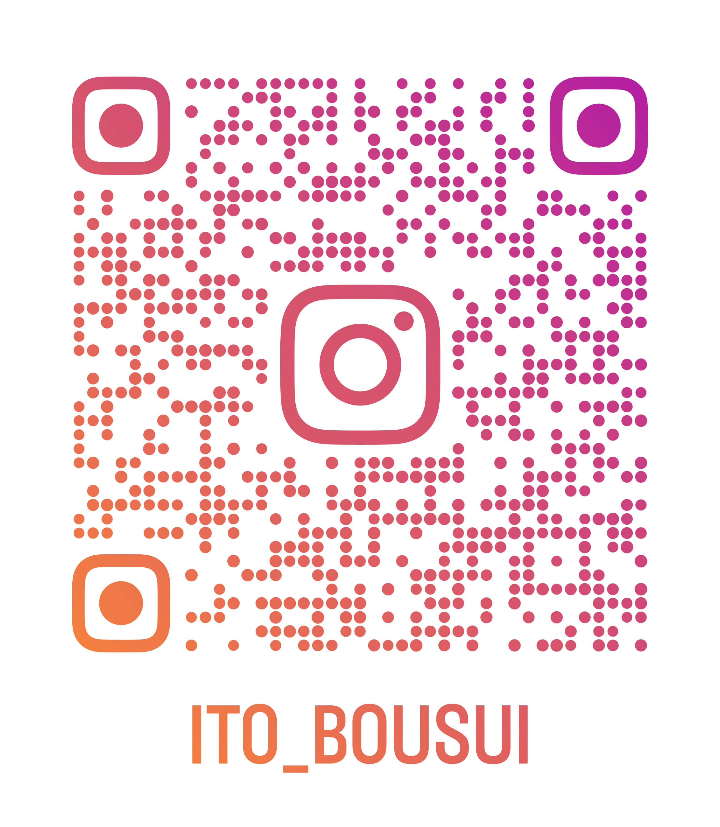 InstagramのQRコード